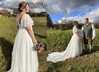 Cinderella Brautmode - Brautkleid in Unterhaching bei München I Gästebucheintrag