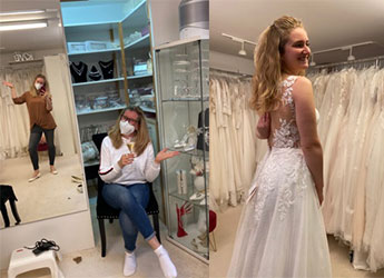 Cinderella Brautmode - Brautkleid in Unterhaching bei München I Gästebucheintrag